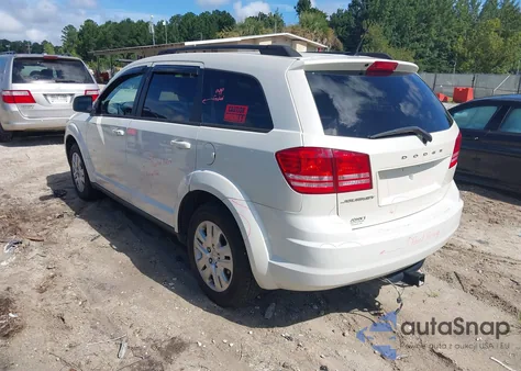2018 Dodge Journey Se z USA, uszkodzony, nr VIN 3C4PDCABXJT257482